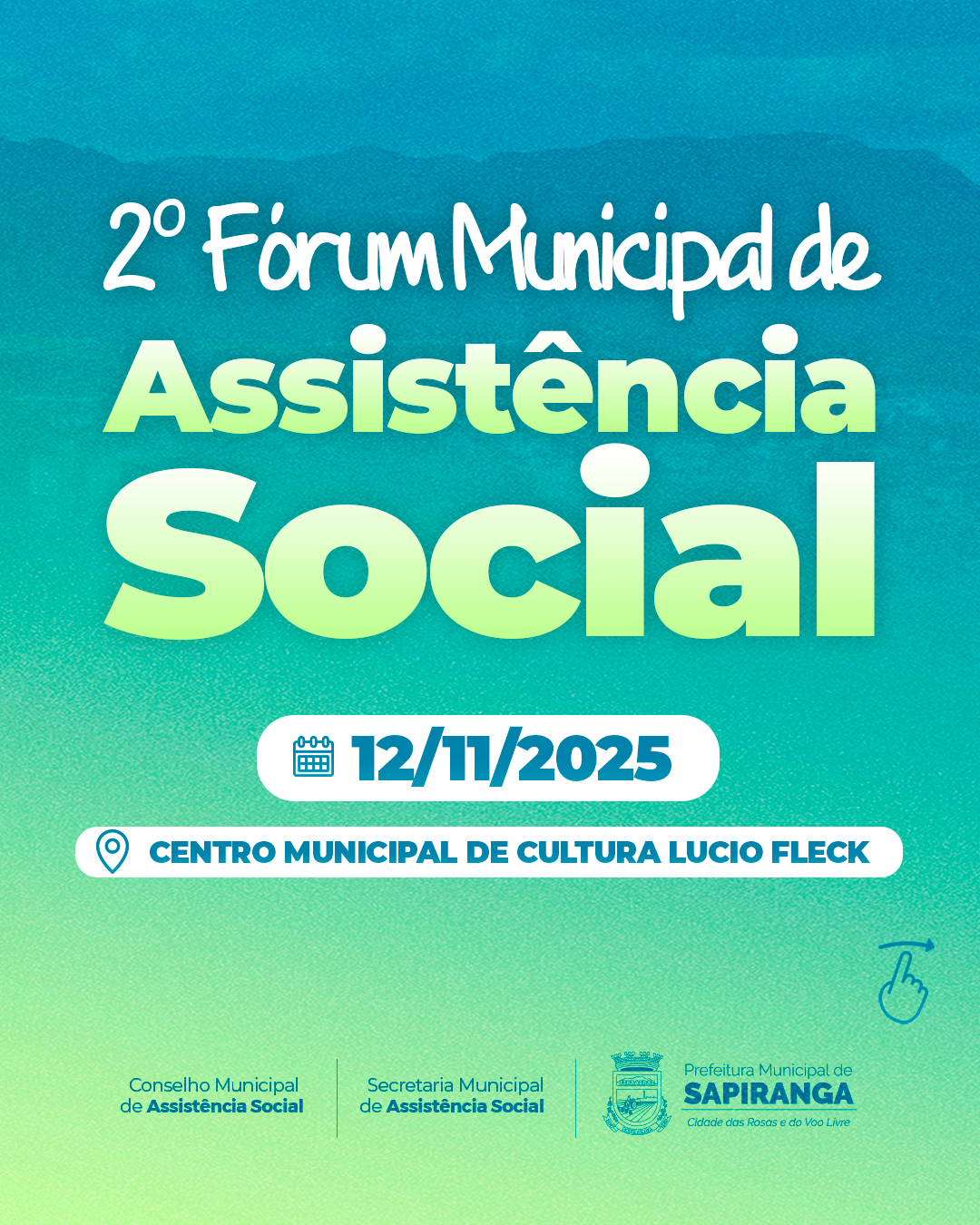 Fórum municipal assistência social - feed - 2025 - carrossel (1)