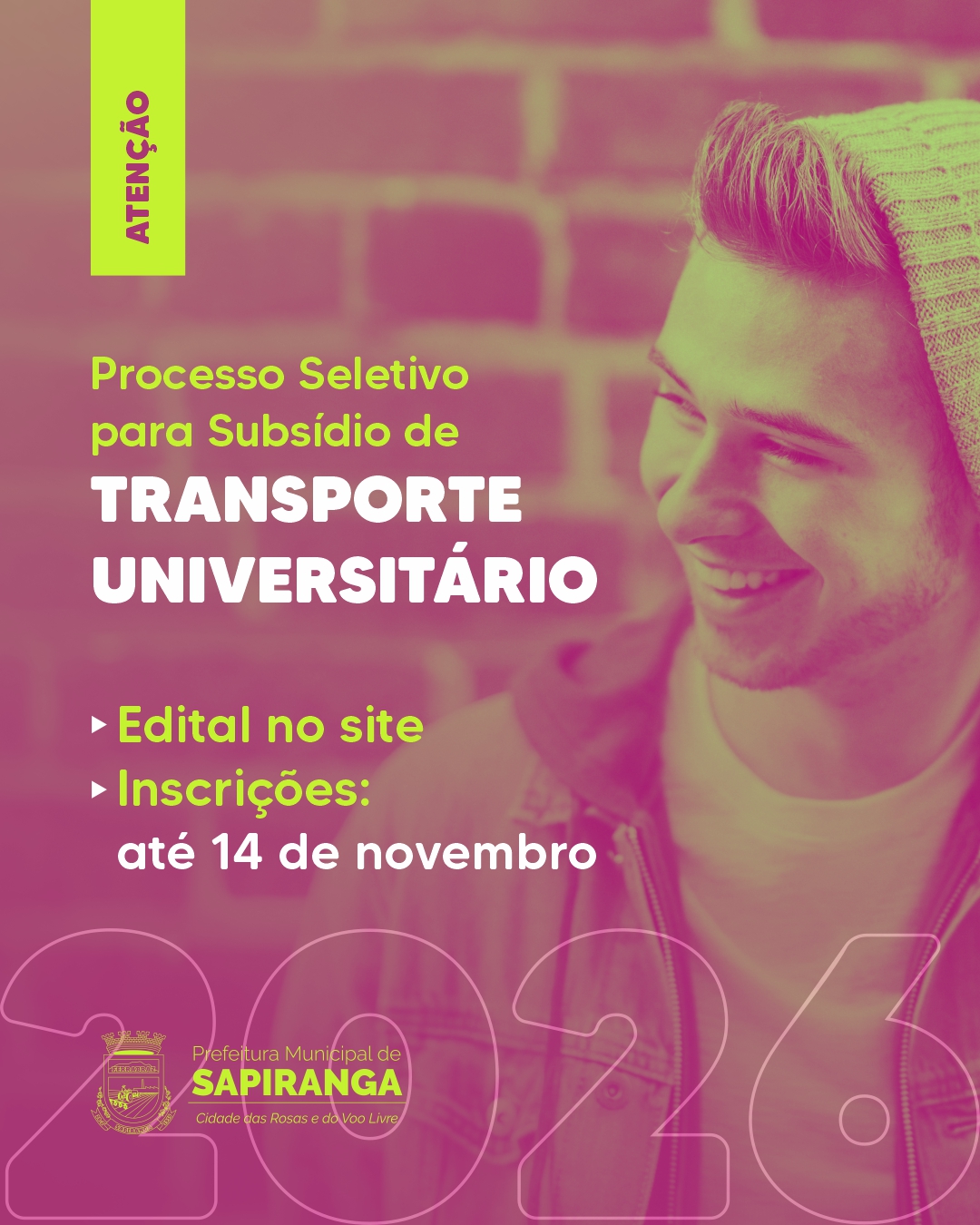 card auxílio transporte universitário 2025 - NOVEMBRO card