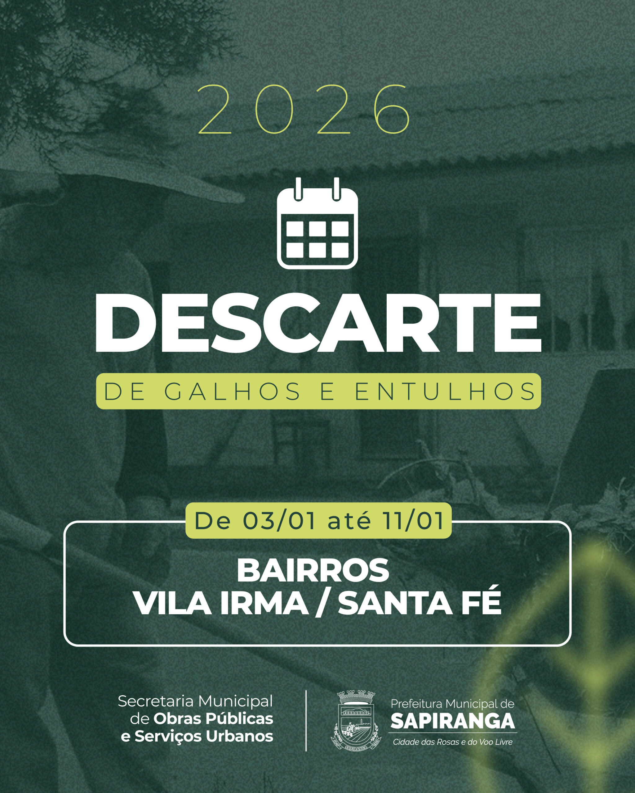 Calendário Descarte 2026 - bairros mapa_1