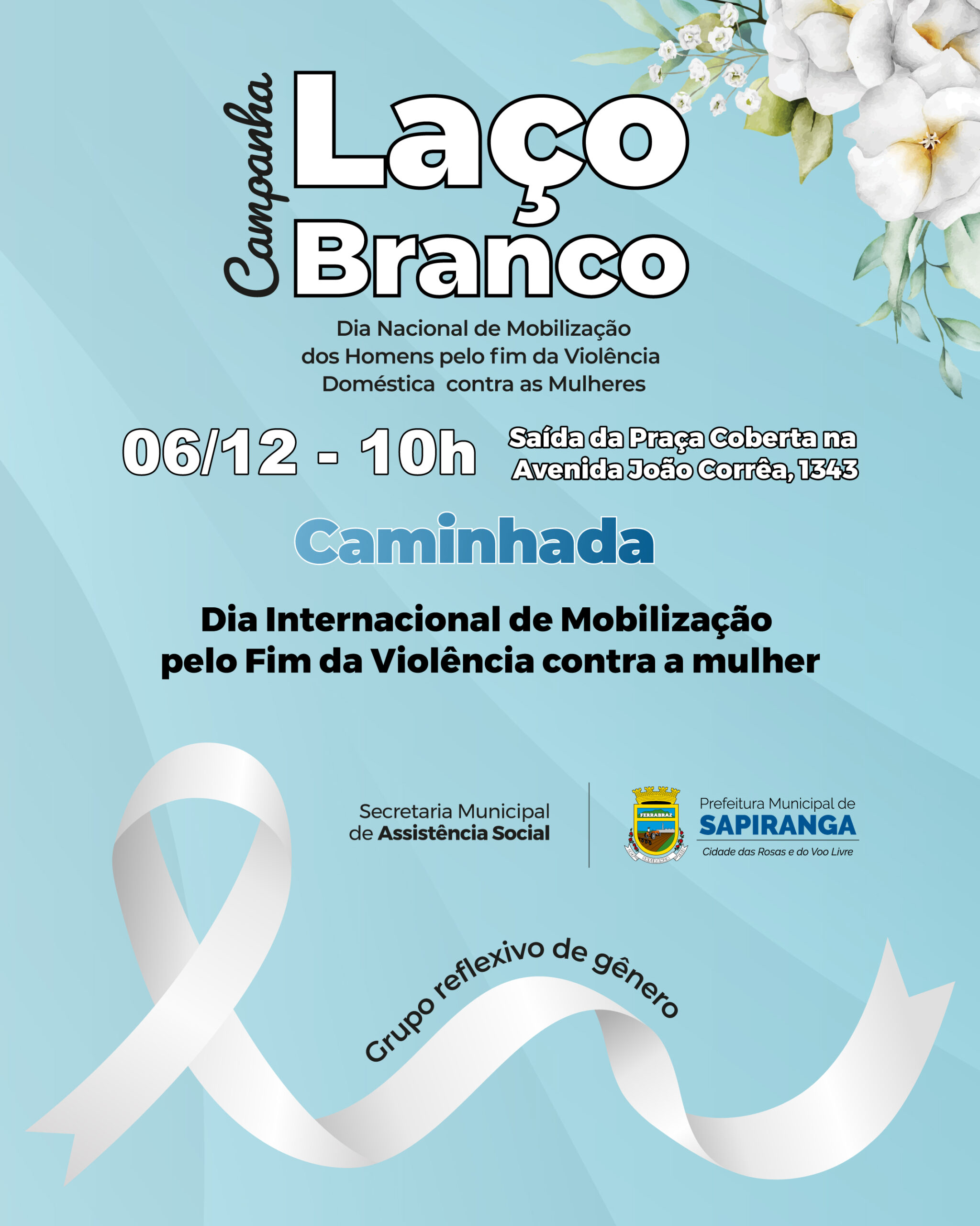 Campanha laço branco_Caminhada pelo Dia Nacional de Mobilização dos homens_181125_Artboard 1 cópia 2