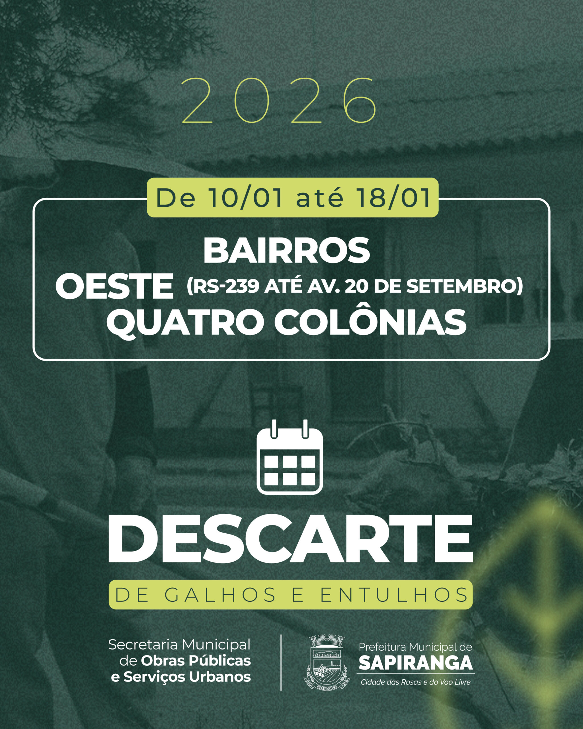Calendário Descarte 2026 - bairros mapa_1