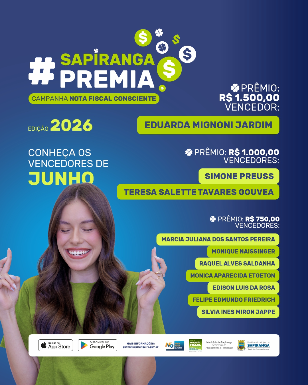 sapiranga premia 2026 - card mensal vencedores JUNHO card.jpg