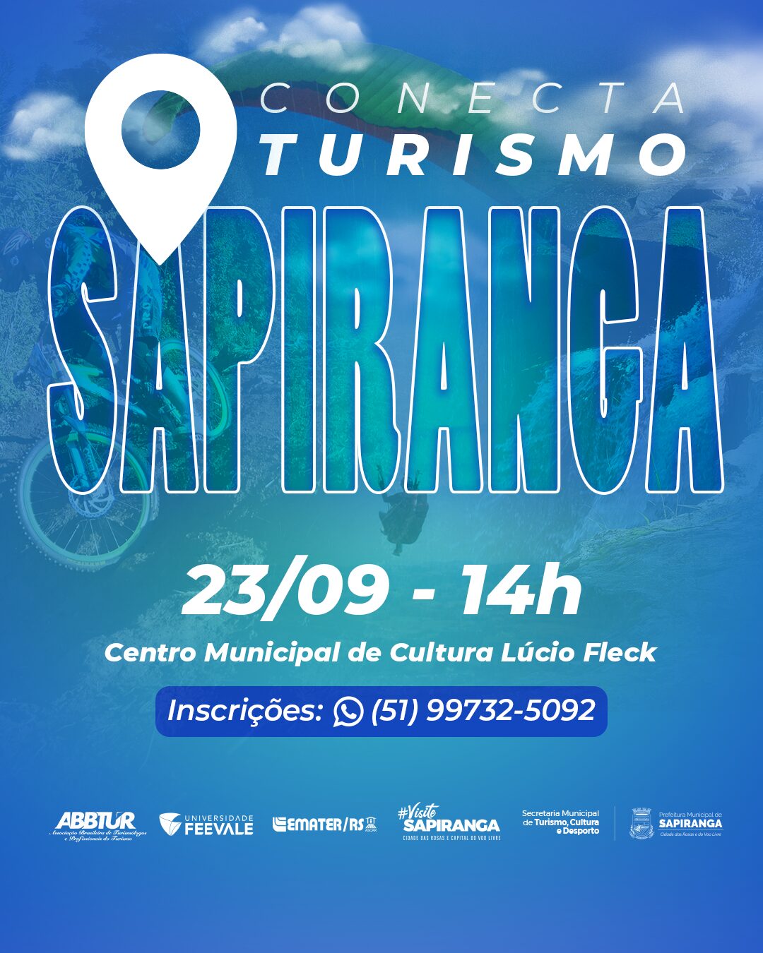 Conecta Turismo Sapiranga - Semana do Turismo 2026 - 230926 - feed